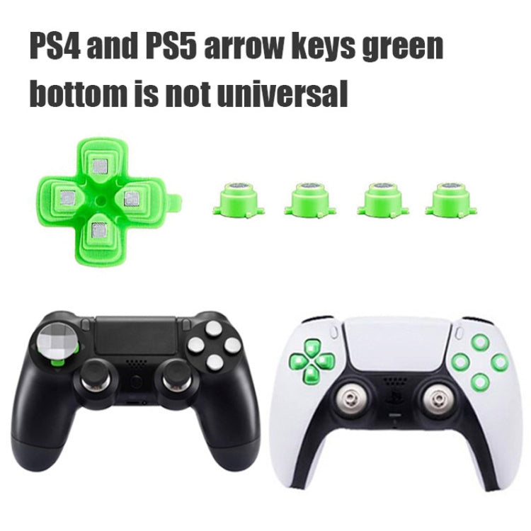 For PS4 Joystick 8pcs /Set Gamepad Metal Buttons Mushroom Head Magnetic Base Cross Keys Accessory Set - Others by buy2fix | Online Shopping UK | buy2fix