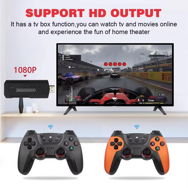 X2 Ultra Video Game Stick Console With 2.4G Double Wireless Controller 128GB - Pocket Console by buy2fix | Online Shopping UK | buy2fix