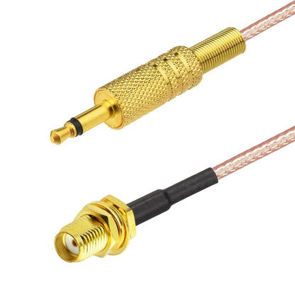 15cm SMA Female To 3.5mm Male 50ohm RG316 Coax Low Loss RF Cable - Connectors by buy2fix | Online Shopping UK | buy2fix