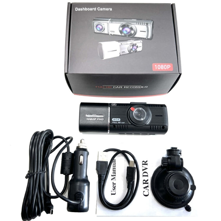 3-recording Front 1080+Internal 1080+Rear 480 HD Car Recorder - Car DVRs by buy2fix | Online Shopping UK | buy2fix