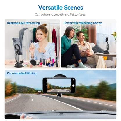 TELESIN Magnetic Suction Car Phone Mount 360 Degree Rotation Phone Holder - Universal Car Holders by TELESIN | Online Shopping UK | buy2fix