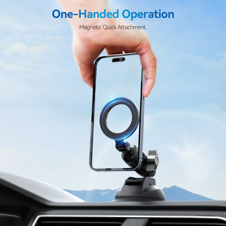 TELESIN Magnetic Suction Car Phone Mount 360 Degree Rotation Phone Holder - Universal Car Holders by TELESIN | Online Shopping UK | buy2fix