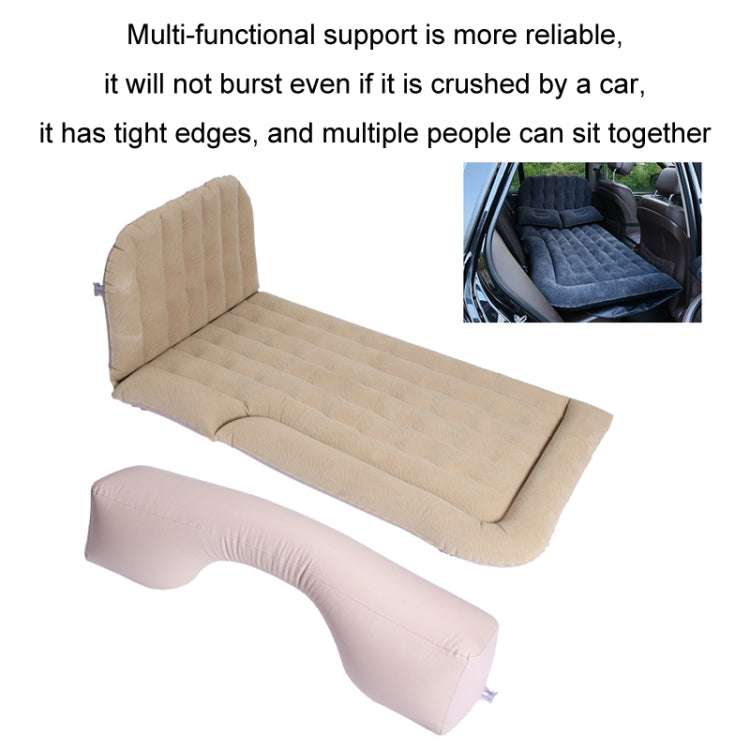 Inflatable Mattress For Car Travel SUV Rear Seat/Trunk, Color: Black Dual-purpose Long Pier - Seat Accessories by buy2fix | Online Shopping UK | buy2fix