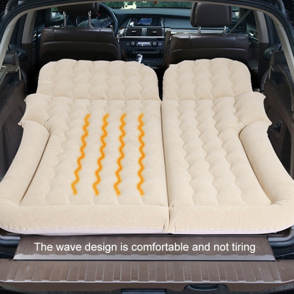 Inflatable Mattress For Car Travel SUV Rear Seat/Trunk, Color: Beige Dual-purpose Long Pier - Seat Accessories by buy2fix | Online Shopping UK | buy2fix