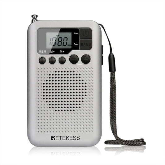 RETEKESS TR106 Portable Radio With Sleep Timer - Radio Player by RETEKESS | Online Shopping UK | buy2fix