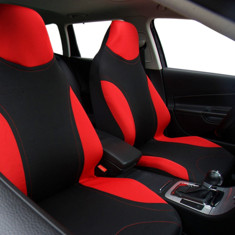 Car All Seasons Universal All-Inclusive One-Piece Seat Cover, Size: Single Seat(Red) - Seat Accessories by buy2fix | Online Shopping UK | buy2fix