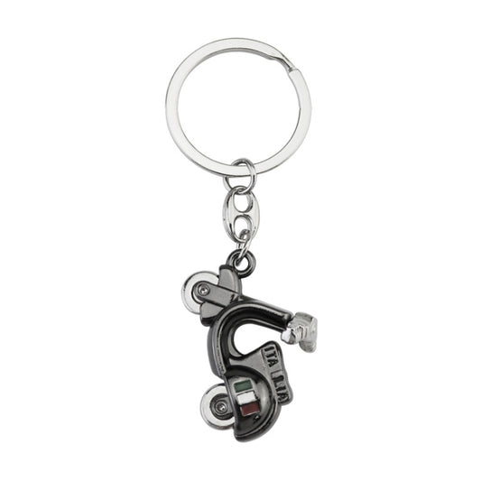 Simulation Cool Motorcycle Keychain Metal Decoration Pendant, Style: X-231 Black - Key Rings by buy2fix | Online Shopping UK | buy2fix