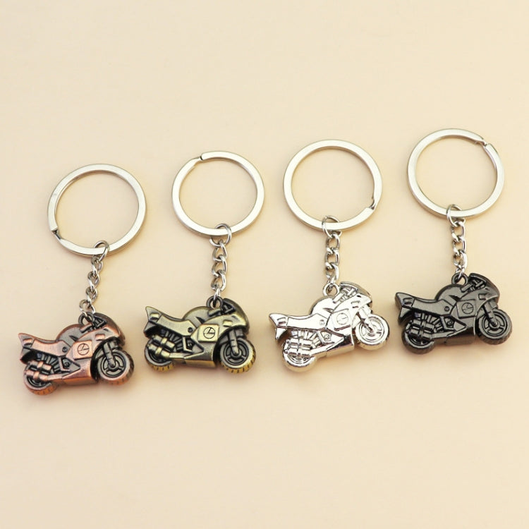 Simulation Cool Motorcycle Keychain Metal Decoration Pendant, Style: X-224 Black - Key Rings by buy2fix | Online Shopping UK | buy2fix