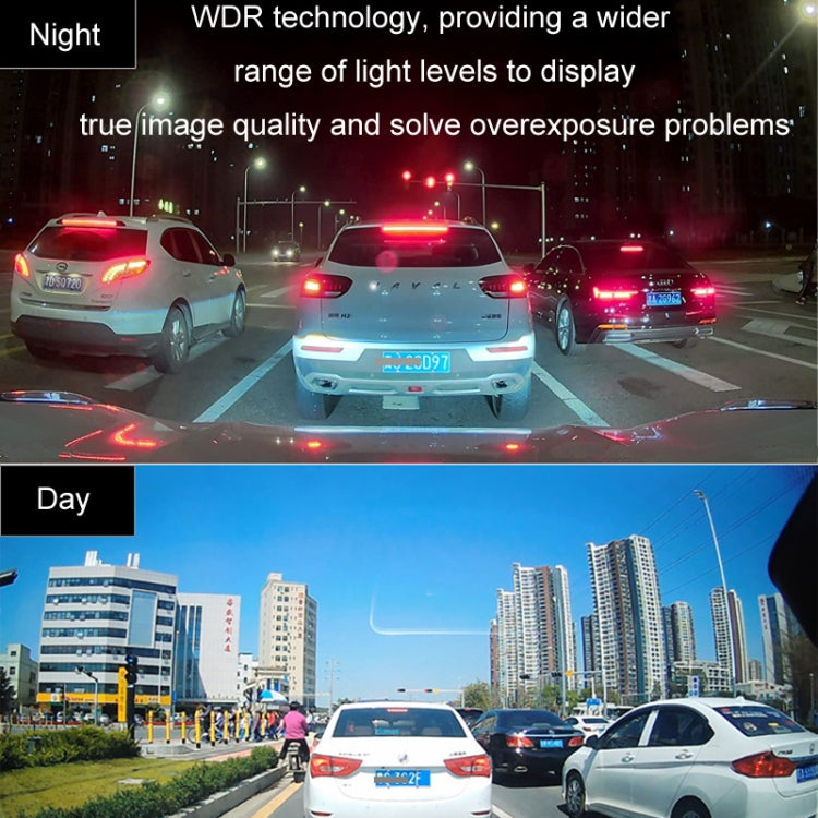 Car HD WIFI Interconnected Triple Camera Driving Recorder, Specification: With Right Blind Spot System - Car DVRs by buy2fix | Online Shopping UK | buy2fix