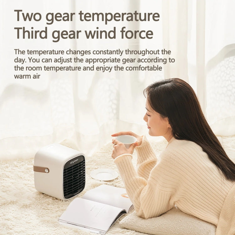 Y36 Mini Portable Desktop Heater Home Office Electric Heater, Color: US Plug Green - Electric Heaters by buy2fix | Online Shopping UK | buy2fix