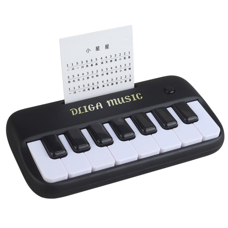 Kids Multifunction Electronic Piano Early Learning Music Piano Educational Toy For Boys And Girls Gift(Black) - Music Toys by buy2fix | Online Shopping UK | buy2fix