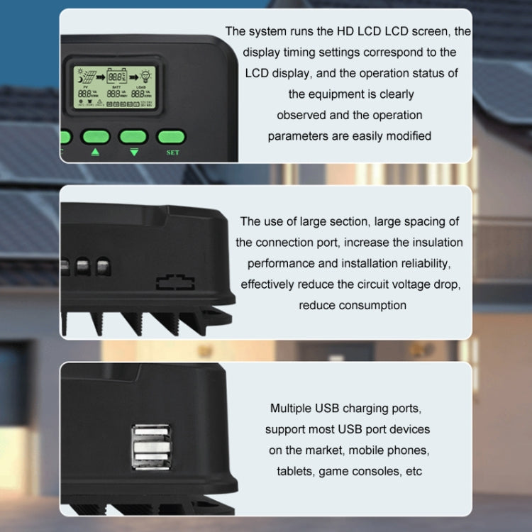 12V-24V 20A WIFI Remote MPPT Home Energy Storage Control System Solar Controller, Model: CM-D20 - Others by buy2fix | Online Shopping UK | buy2fix