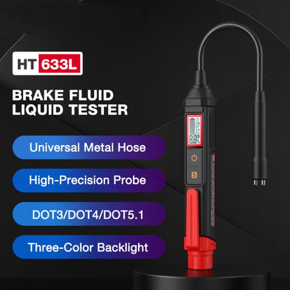 HABOTEST HT663L Motorcycle Vehicle Brake Fluid Moisture Detection Pen - Electronic Test by HABOTEST | Online Shopping UK | buy2fix