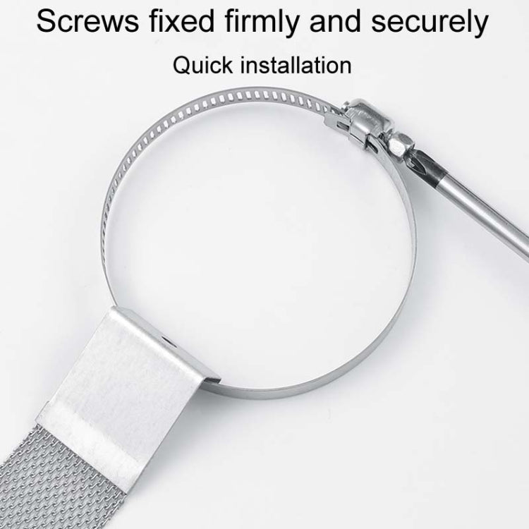 Car Triangle Night Reflective Static Eliminator Metal Grounding Strip(Silver) - Static Belt by buy2fix | Online Shopping UK | buy2fix