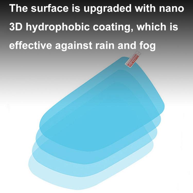 For Tesla Model Y Car Side Window Rearview Mirror Rainproof Film Nano Anti-fog Sticker - Auto Film by buy2fix | Online Shopping UK | buy2fix