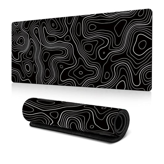 Large Abstract Mouse Pad Gamer Office Computer Desk Mat, Size: 300x700x2mm(Abstract Fluid 25) - Mouse Pads by buy2fix | Online Shopping UK | buy2fix