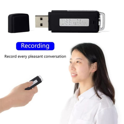 SK868 64GB Rechargeable Portable U-Disk Voice Recorder - U-Disk Recorder by buy2fix | Online Shopping UK | buy2fix