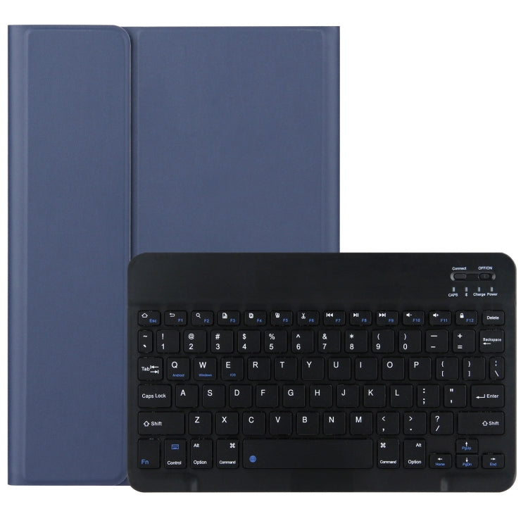 DY-E10 2 in 1 Removable Bluetooth Keyboard + Protective Leather Tablet Case with Holder for Lenovo Tab E10(Blue) - Lenovo Keyboard by buy2fix | Online Shopping UK | buy2fix