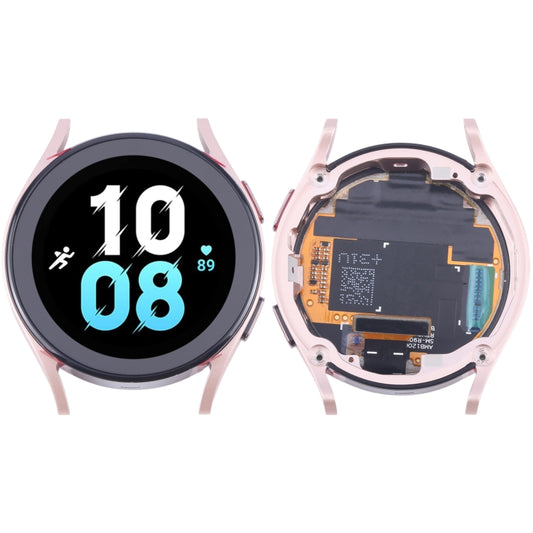 Original LCD Screen Digitizer Full Assembly with Frame for Samsung Galaxy Watch5 40mm SM-R900/R905 (Pink) - For Samsung by buy2fix | Online Shopping UK | buy2fix