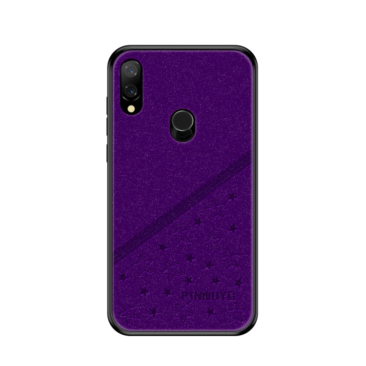 PINWUYO Full Coverage Waterproof Shockproof PC+TPU+PU Case for Xiaomi Redmi Note 7 (Purple) - Xiaomi Cases by PINWUYO | Online Shopping UK | buy2fix