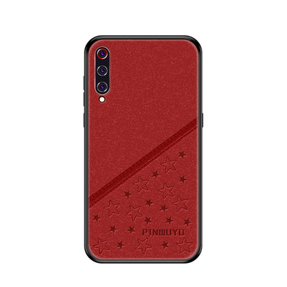 PINWUYO Full Coverage Waterproof Shockproof PC+TPU+PU Case for Xiaomi Mi 9(Red) - Xiaomi Cases by dibase | Online Shopping UK | buy2fix