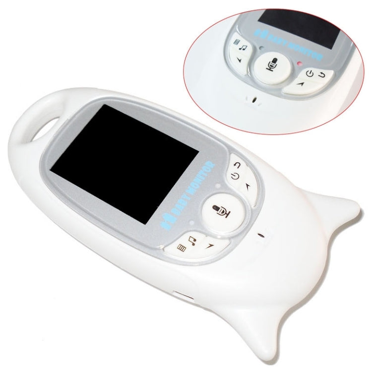 VB601 2.0 inch LCD Screen Hassle-Free Portable Baby Monitor, Support Two Way Talk Back, Night Vision(US Plug) - Security by buy2fix | Online Shopping UK | buy2fix