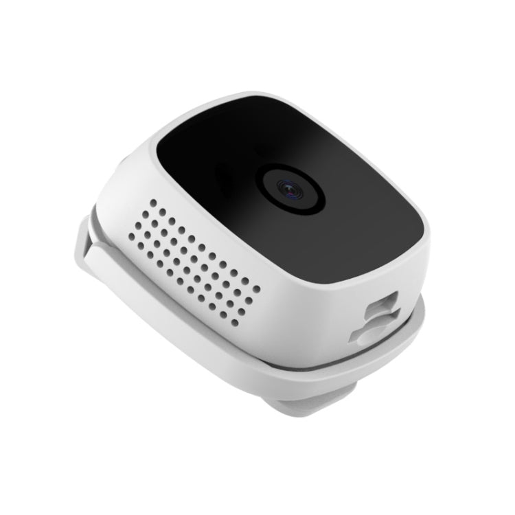 CAMSOY C9 HD 1280 x 720P 70 Degree Wide Angle Wireless WiFi Wearable Intelligent Surveillance Camera, Support Infrared Right Vision & Motion Detection Alarm & Loop Recording & Timed Capture(White) - Security by CAMSOY | Online Shopping UK | buy2fix