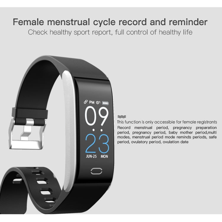 B11 0.96 inches IPS Color Screen Smart Bracelet IP67 Waterproof, Support Call Reminder /Heart Rate Monitoring /Blood Pressure Monitoring /Sleep Monitoring / Sedentary Reminder (Red) - Smart Wear by buy2fix | Online Shopping UK | buy2fix