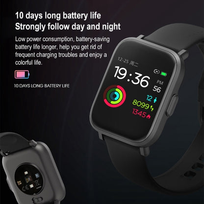 CS201 Fashion Sports IP68 Waterproof Smart Bluetooth Watch, Support Heart Rate Monitoring & Blood Oxygen Monitoring & Sleep Monitoring & Exercise Monitoring(Black) - Smart Wear by buy2fix | Online Shopping UK | buy2fix