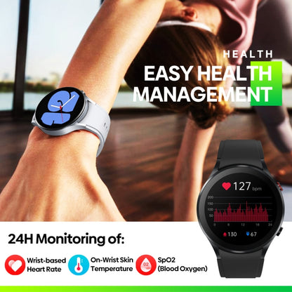 Zeblaze GTR 3 1.32 inch Smart Watch, Support Voice Calling / Heart Rate / Blood Oxygen / On-Wrist Skin Temperature / Sport Modes (Black) - Smart Wear by Zeblaze | Online Shopping UK | buy2fix