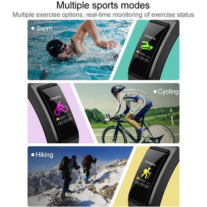 S2 1.08 inch TFT Color Screen Smart Watch, Silicone Strap ,IP67 Waterproof, Support Call Reminder /Heart Rate Monitoring/Sleep Monitoring/Blood Oxygen Monitoring/Blood Pressure Monitoring(Black) - Smart Wear by buy2fix | Online Shopping UK | buy2fix