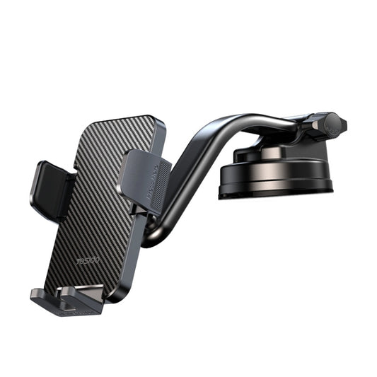Yesido C172 Suction Cup Type Bending Arm Car Phone Holder (Black) - Car Holders by Yesido | Online Shopping UK | buy2fix