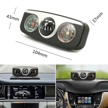 LC-3 3 in 1 Multifunctional Car Compass & Compass Ball & Thermometer - Clocks & Car Meters by buy2fix | Online Shopping UK | buy2fix