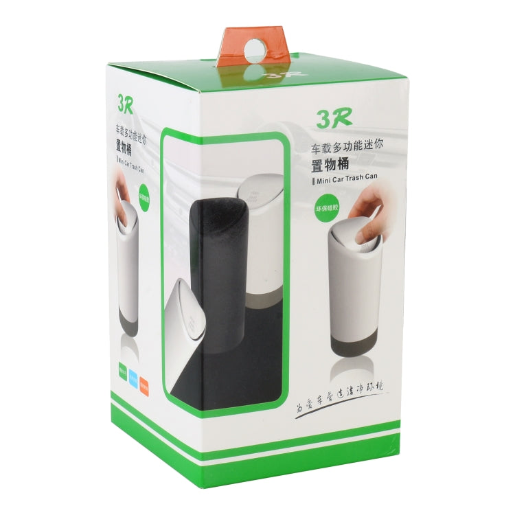 3R-2114 Car Multifunctional Mini Trash Can (White) - Stowing Tidying by buy2fix | Online Shopping UK | buy2fix