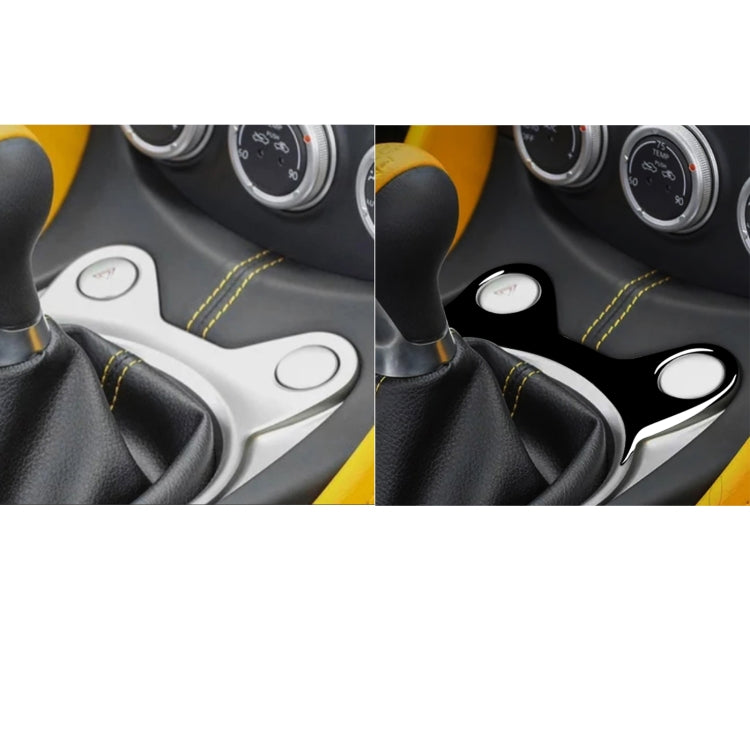 For Nissan 370Z Z34 2009- Car Manual Gear Console Panel Decorative Sticker, Left and Right Drive Universal (Black) - In Car by buy2fix | Online Shopping UK | buy2fix