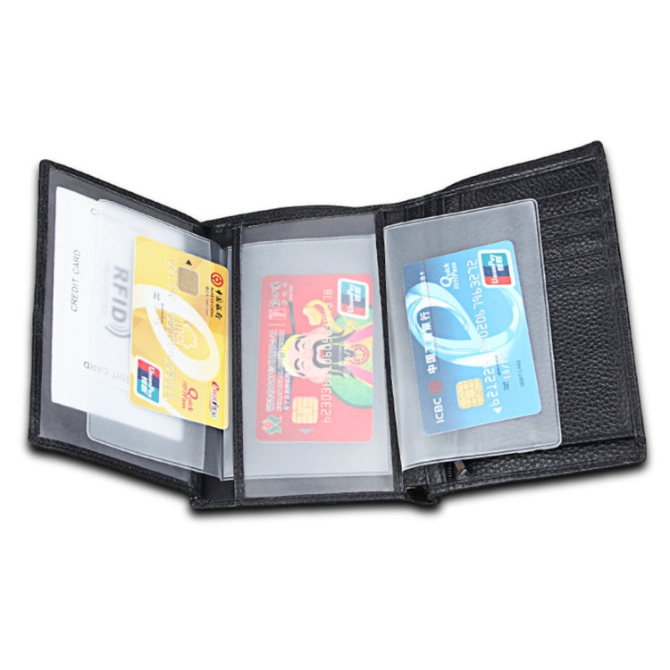 8219 Antimagnetic RFID Men Multi-functional Wallet Card Bag Passport Package - Antimagnetic RFID Package by buy2fix | Online Shopping UK | buy2fix