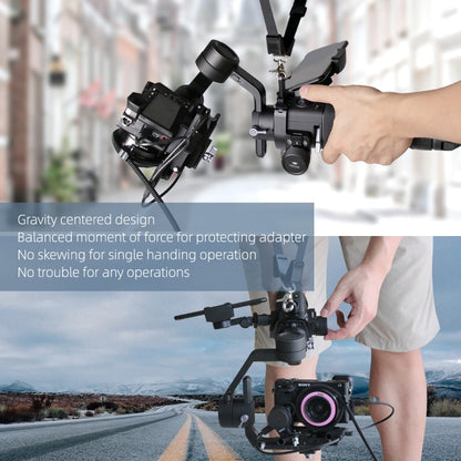 Sunnylife RO-Q9228 Handheld Gimbal Special Lanyard Shoulder Strap + Fixed Ring Hang Buckle for DJI RONIN-SC -  by Sunnylife | Online Shopping UK | buy2fix