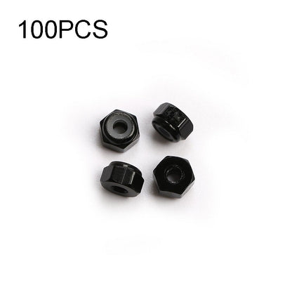 100 PCS iFlight M2 / M3 6061 Aluminum Screw Nuts Nylon Insert Self Lock Nut for RC FPV Racing Drone Accessories(Black) - Toys & Hobbies by IFLIGHT | Online Shopping UK | buy2fix