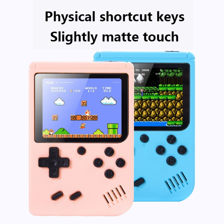 MK800 3.0 inch Macaron Mini Retro Classic Handheld Game Console for Kids Built-in 800 Games, Support AV Output (Pink) - Pocket Console by buy2fix | Online Shopping UK | buy2fix