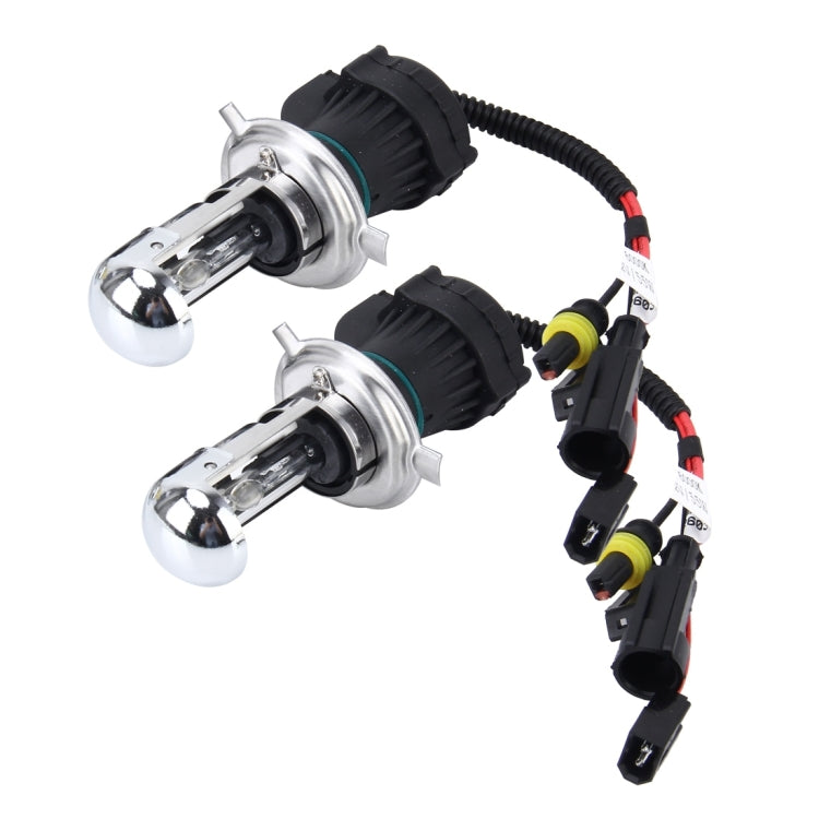 2 PCS H4 55W 4300K HID Bulbs Xenon Lights Lamps, AC 12V - Xenon Lights by buy2fix | Online Shopping UK | buy2fix