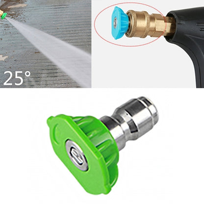 High Pressure Car Wash Gun Jet Nozzle Washer Accessories, Nozzle Angle: 25 Degree - Car Washer & Accessories by buy2fix | Online Shopping UK | buy2fix
