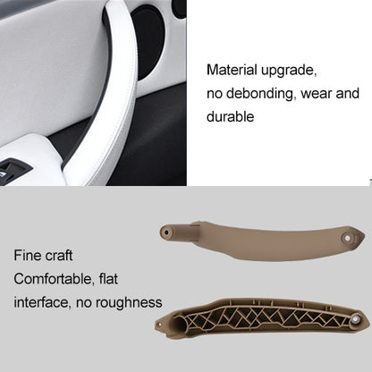 Car Interior Left Handle Inner Door Armrest Panel Pull 51416969401 for BMW X5 / X6, Left Drive(Black) - In Car by buy2fix | Online Shopping UK | buy2fix