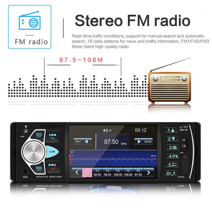 SWM-4022D HD 4.1 inch 12V Universal Car Radio Receiver MP5 Player, Support FM & Bluetooth & TF Card with Remote Control - Car MP3 & MP4 & MP5 by buy2fix | Online Shopping UK | buy2fix