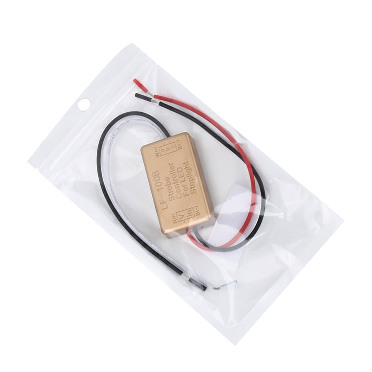 LF-100B Flash Strobe Controller Box Flasher Module for LED Brake Tail Stop Light - Car Light Accessories by buy2fix | Online Shopping UK | buy2fix