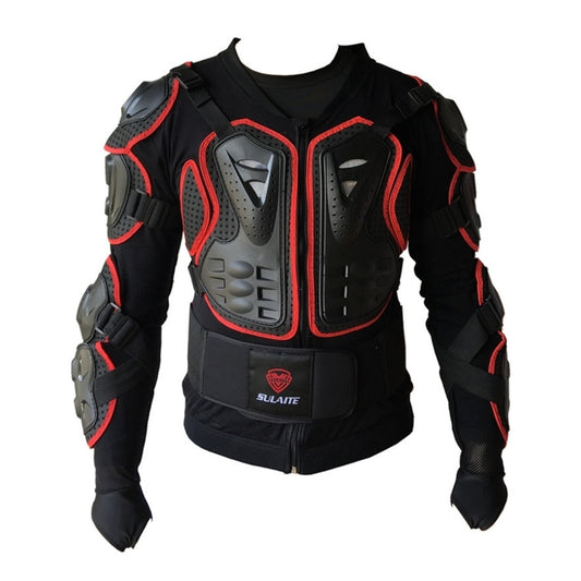 SULAITE BA-03 SUV Motorbike Bicycle Outdoor Sports Armor Protective Jacket, Size: XL(Red) - Protective Gear by SULAITE | Online Shopping UK | buy2fix
