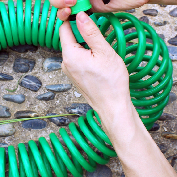 Garden Watering Series Spring Tube Hose Telescopic Spiral Pipe with Water Connector Adaptor and Connector, Length: 30m - Watering & Irrigation by buy2fix | Online Shopping UK | buy2fix