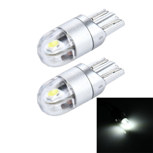 2 PCS T10 2W 150 LM 6000K 2 SMD-3030 LED Car Clearance Lights Lamp, DC 12V(White Light) - Clearance Lights by buy2fix | Online Shopping UK | buy2fix