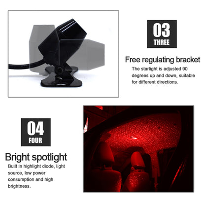 5V Roof Ceiling Decoration Red Light Star Night Lights Starry Sky Atmosphere Lamp Projector with Remote Control - Atmosphere lights by buy2fix | Online Shopping UK | buy2fix