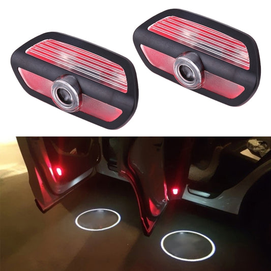 2 PCS LED Car Door Welcome Logo Car Brand Shadow Lights for Mercedes Benz / Mabach - Door Lights by buy2fix | Online Shopping UK | buy2fix