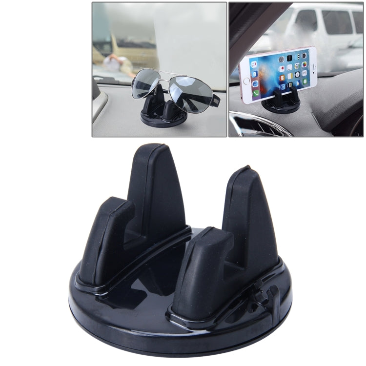 Car Auto Universal Dashboard ABS Phone Mount Holder, For iPhone, Galaxy, Huawei, Xiaomi, Sony, LG, HTC, Google and other Smartphones(Black) - Car Holders by buy2fix | Online Shopping UK | buy2fix